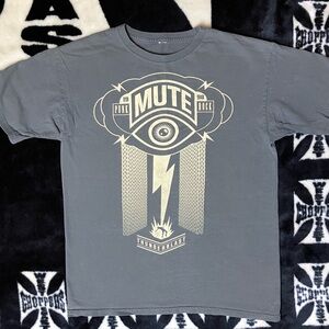 Band Tee Punk Rock MUTE Thunderblast Album Music Merch Skate Quebec City 2010s